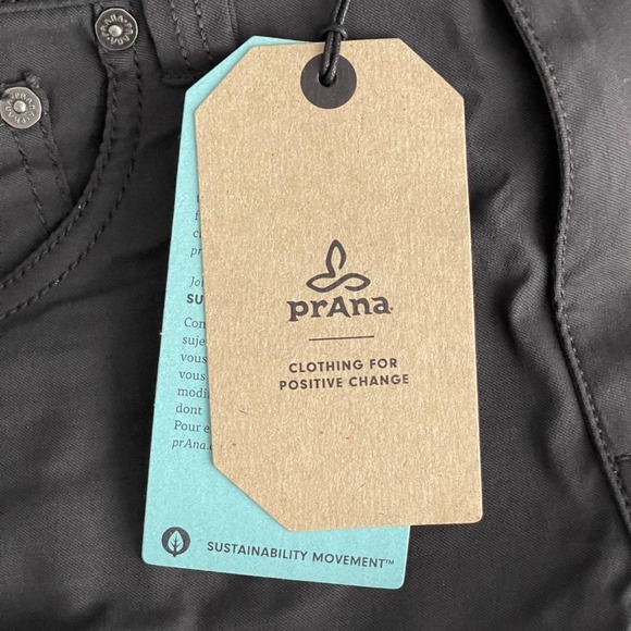 NWT prAna Brion Short 9" Inseam 28W Charcoal Abrasion Resistant Reinforced Rivet - Picture 12 of 16
